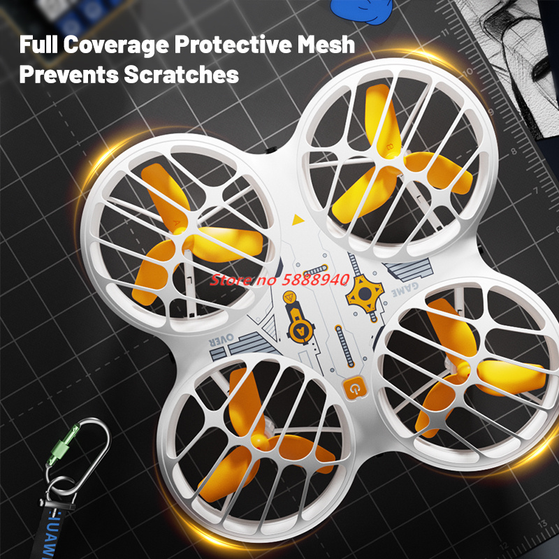 Mini Drone Lumineux Néon avec  - Drone Camera Wide Angle avis et prix