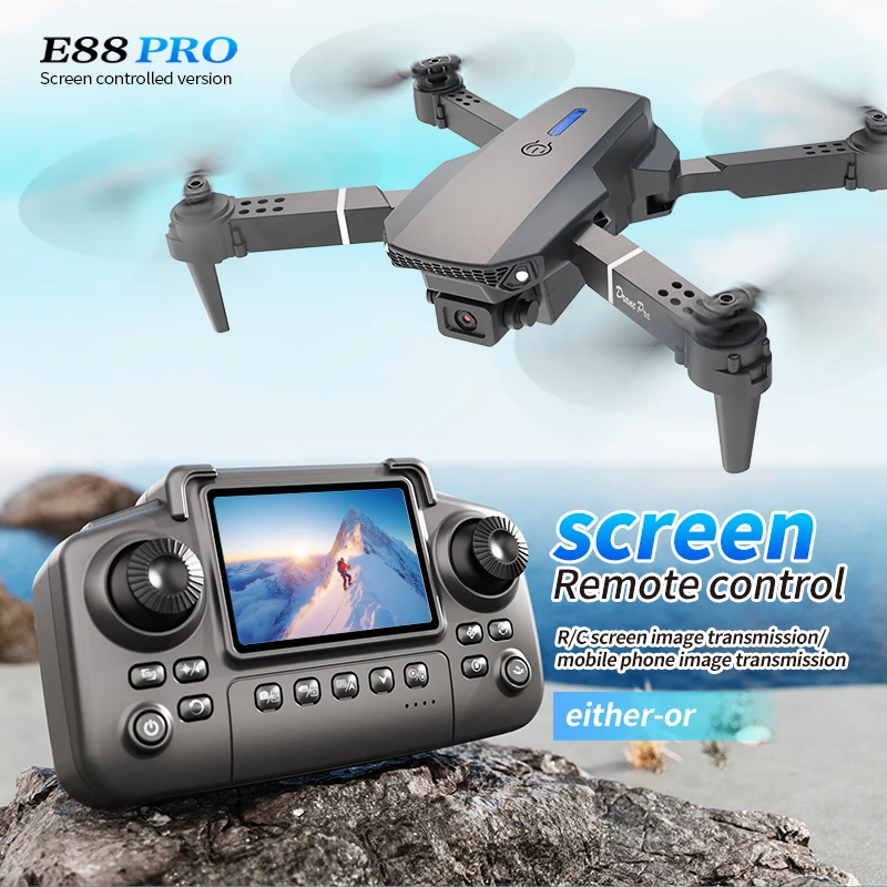 Drone professionnel E88 PRO av - Drone Camera Hd avis et prix