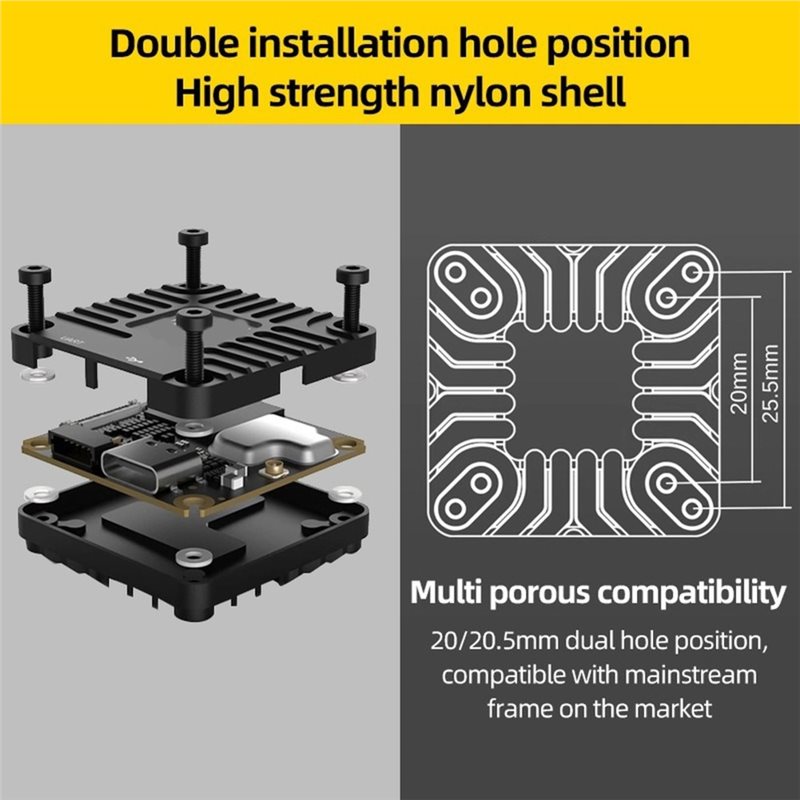 Pièces en aluminium pour dissi - Drone Camera Wide Angle avis et prix