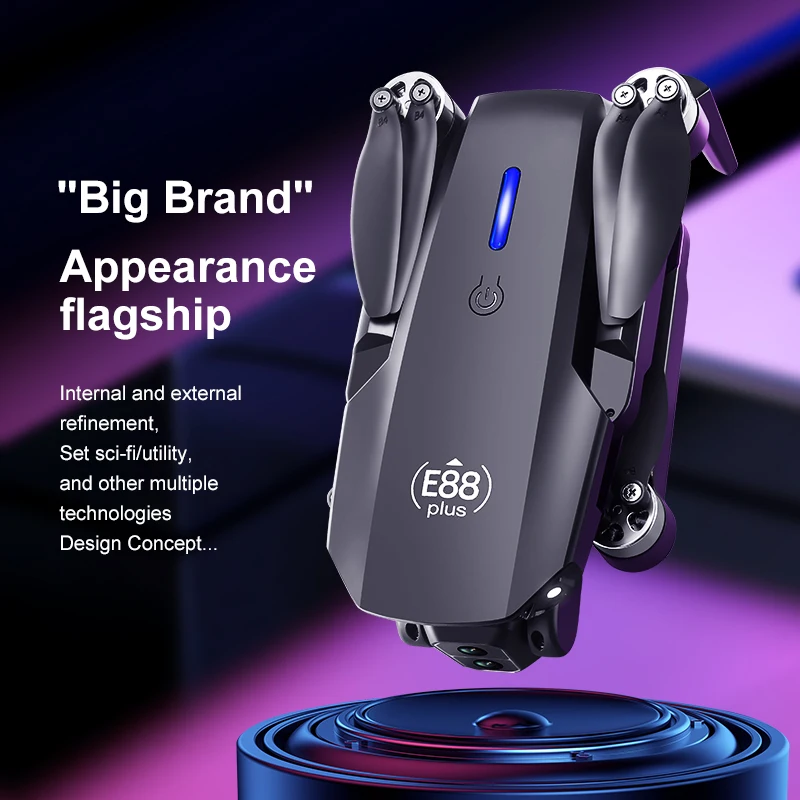 Nouveau drone quadrirotor E88  - Drone Camera Night Vision avis et prix