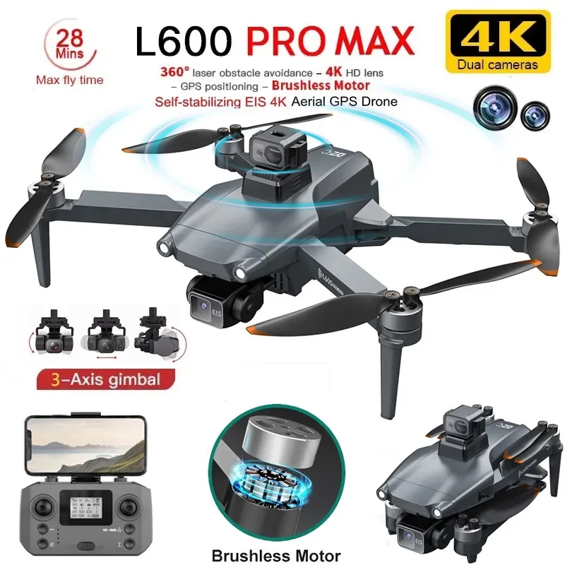 Drone GPS professionnel L600 P - Drone Camera Hd avis et prix